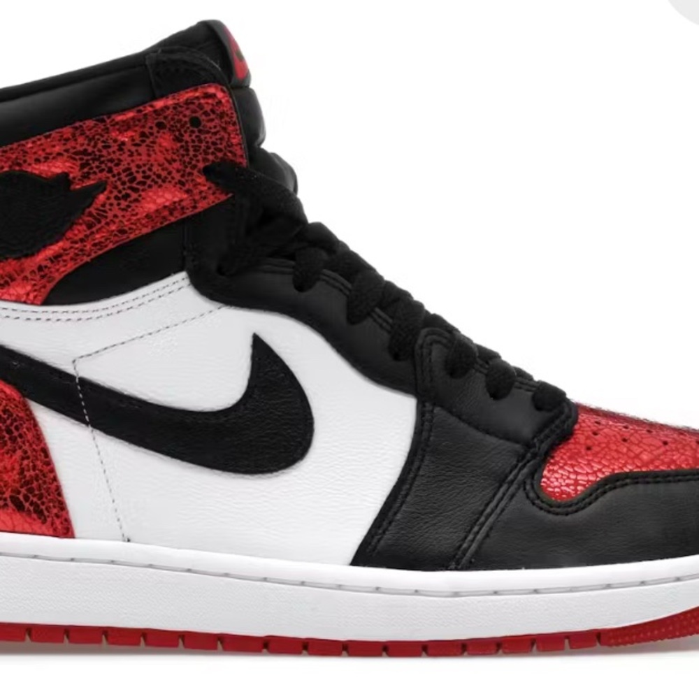 Nike Red and Black Sneakers